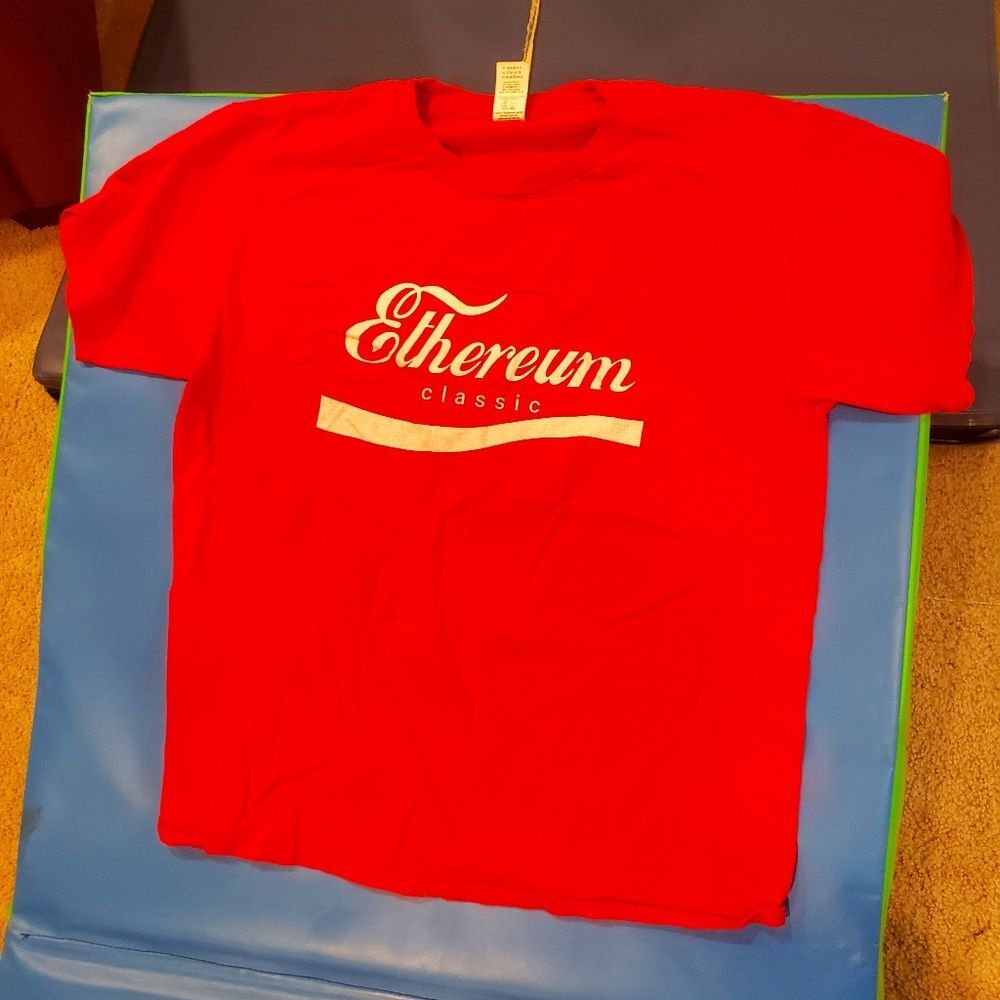 Ethereum Ethereum Classic t-shirt great condition xxl xl